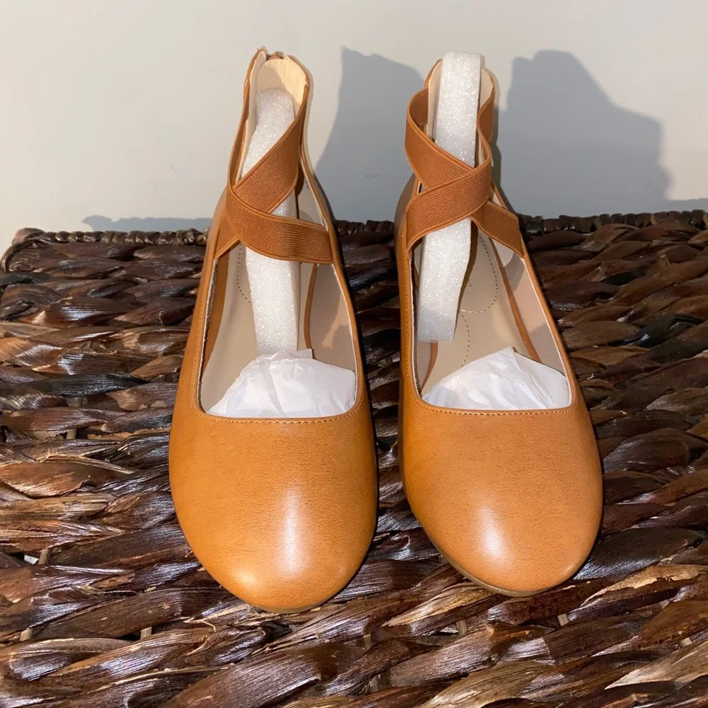 DREAM PAIRS Flats with elastic ankle strap - Picture 5 of 14